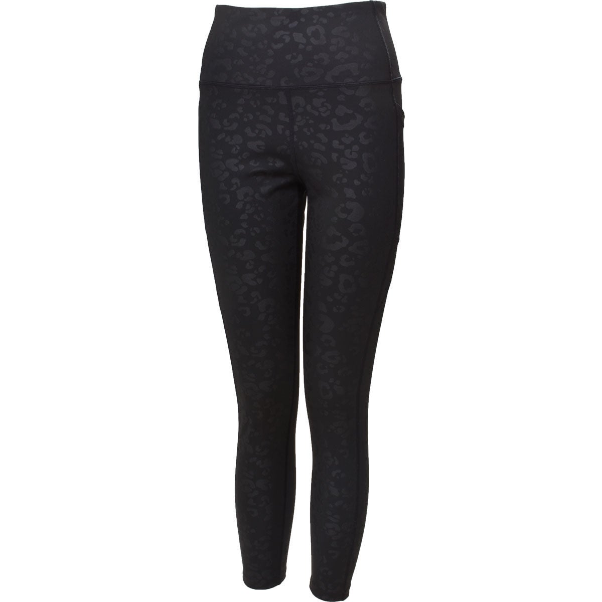 Bsp Women's Embossed Leopard 7/8 Leggings