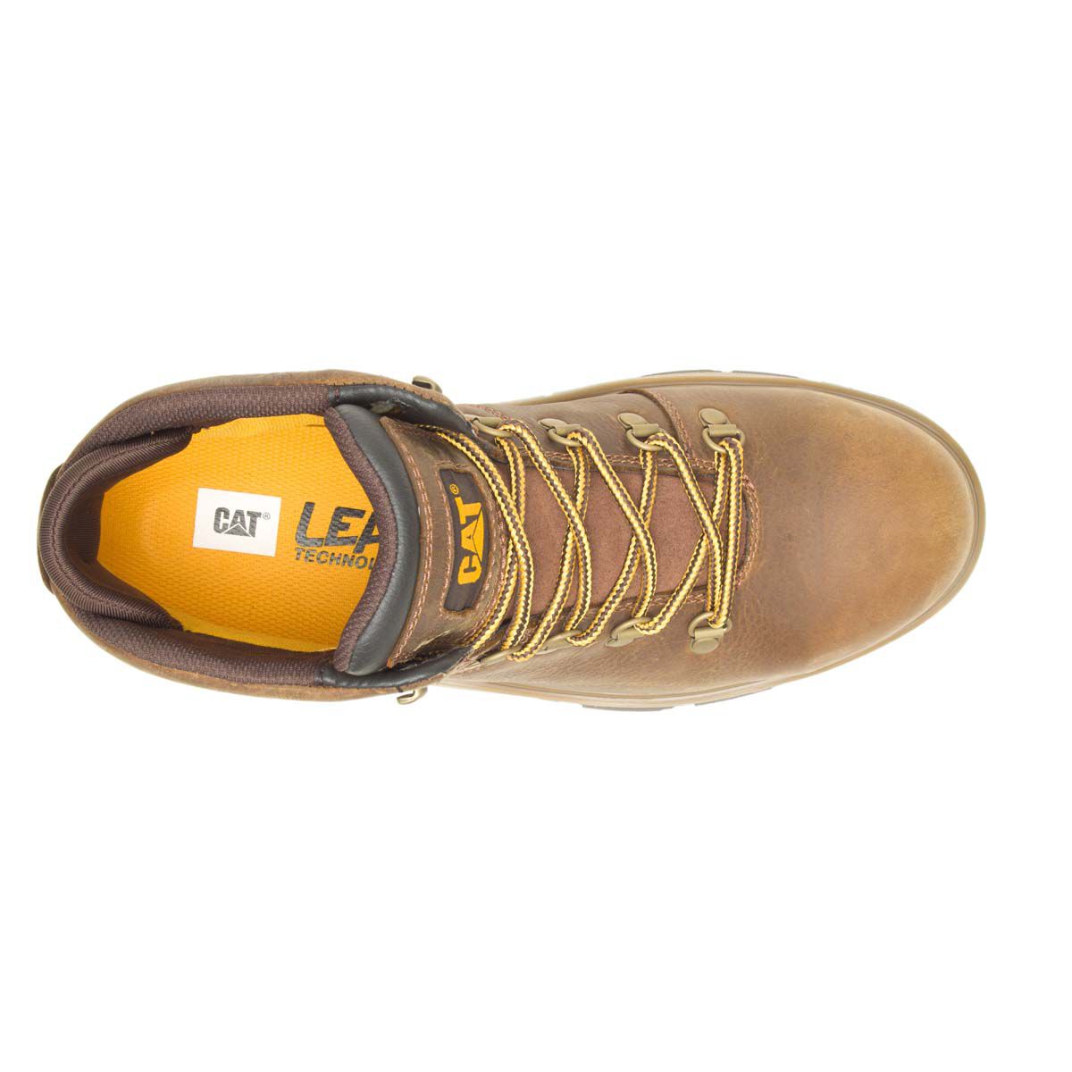 Cat Men's Exposition Hiker Waterproof Alloy Toe Work Boots