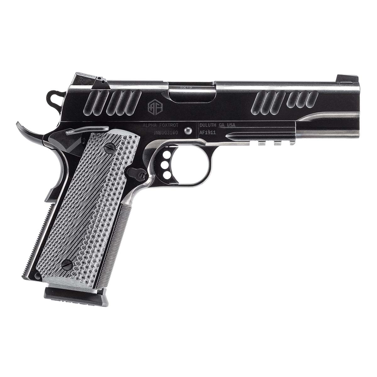 Alpha Foxtrot AF1911 Enhanced Full Size 9mm Luger 10+1 5" Pistol