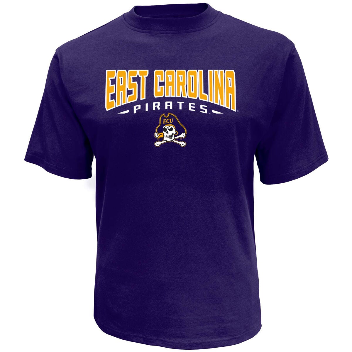Knights Apparel Men's Short Sleeve East Carolina Classic Arch Tee