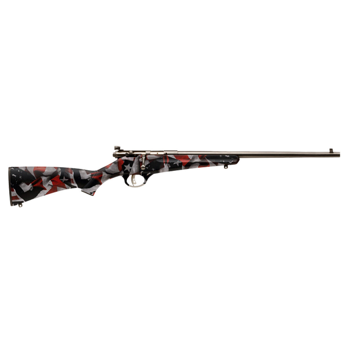 Savage RASCAL 22LR 16.12 RED/WHT/BLUE Centerfire Rifle