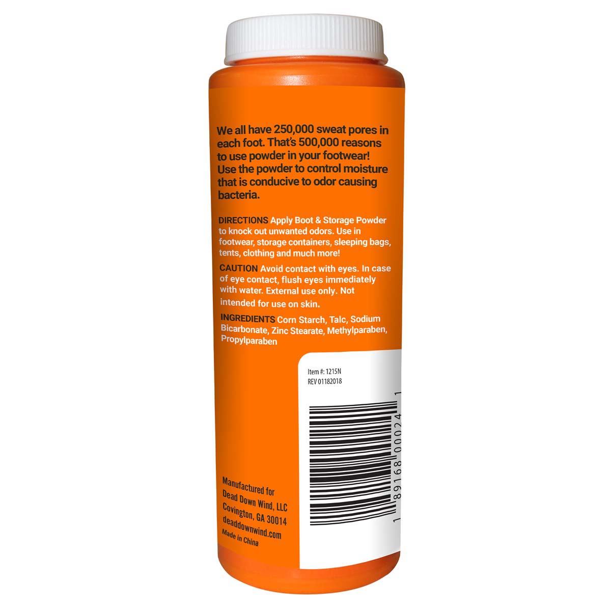 Dead Down Wind Boot & Storage Powder