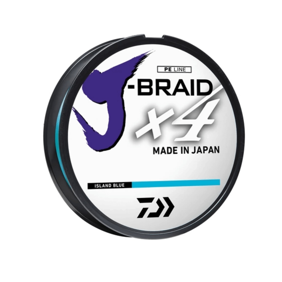 Daiwa J-Braid X4 Flo Yellow 10 lb Braided Fishing Line, 150 Yards