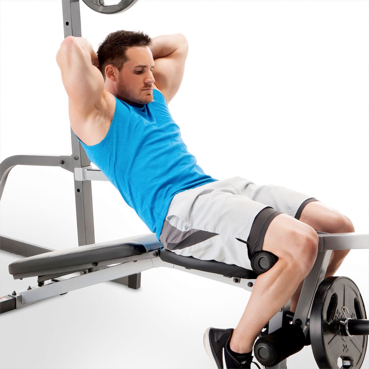 Marcy Deluxe Smith Cage System with Weight Bench