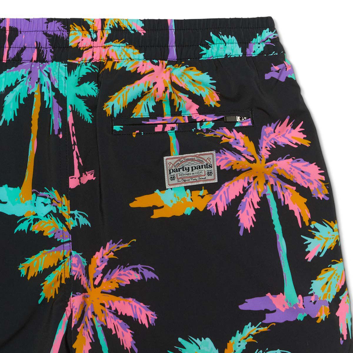 Party Pants Men's Funky Palms Short