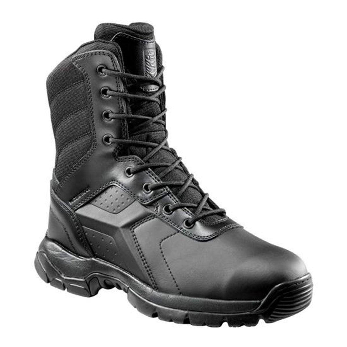 BD Protective Equipment Men's 8" Waterproof Side Zip Tactical Boot Composite Safety Toe