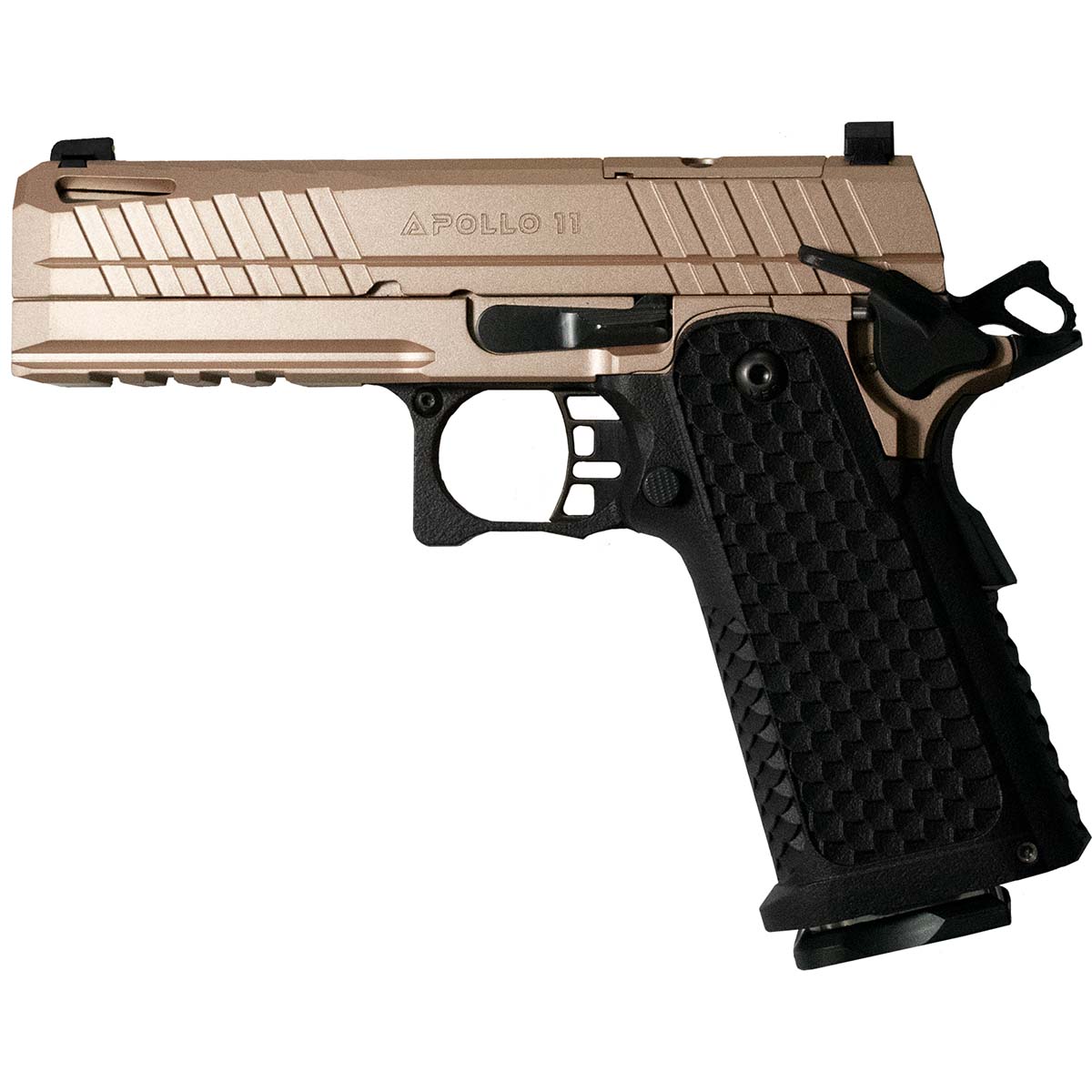 Live Free Armor Apollo 11 FS 9mm 4.9" Rose Pistol