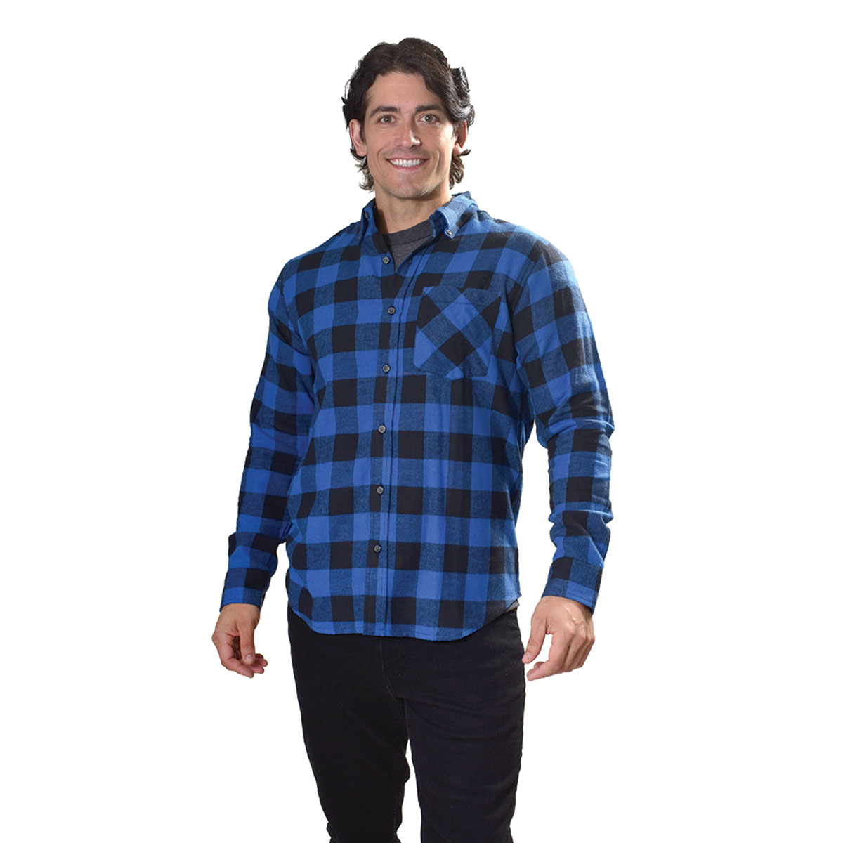 Canyon Creek Men's Buffalo Plaid Flannel Shirt
