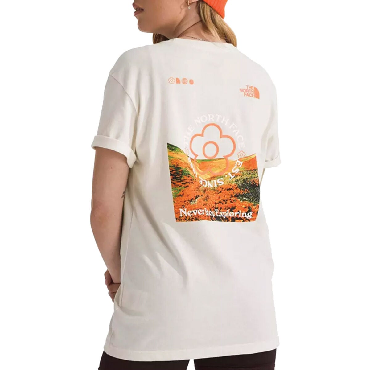 North Face Women's Short-Sleeve Flower Field Tee