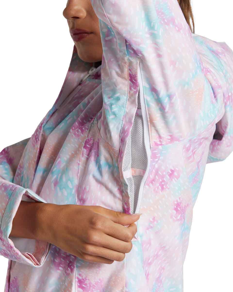 Roxy Women's Galaxy Watercolor Dot Jacket