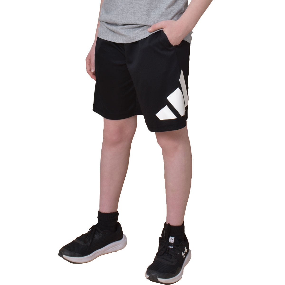 adidas Boy's Big Logo Short