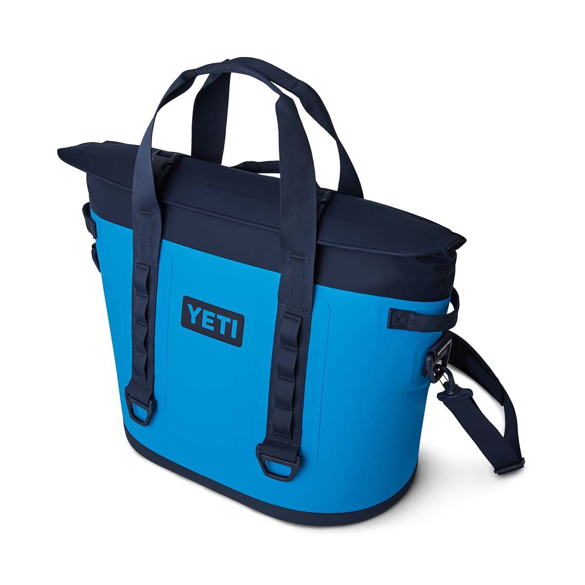 m30 yeti bag Hopper Soft Cooler Navy sided cooler for plenty of drinks YETI Hopper Backpack M30
