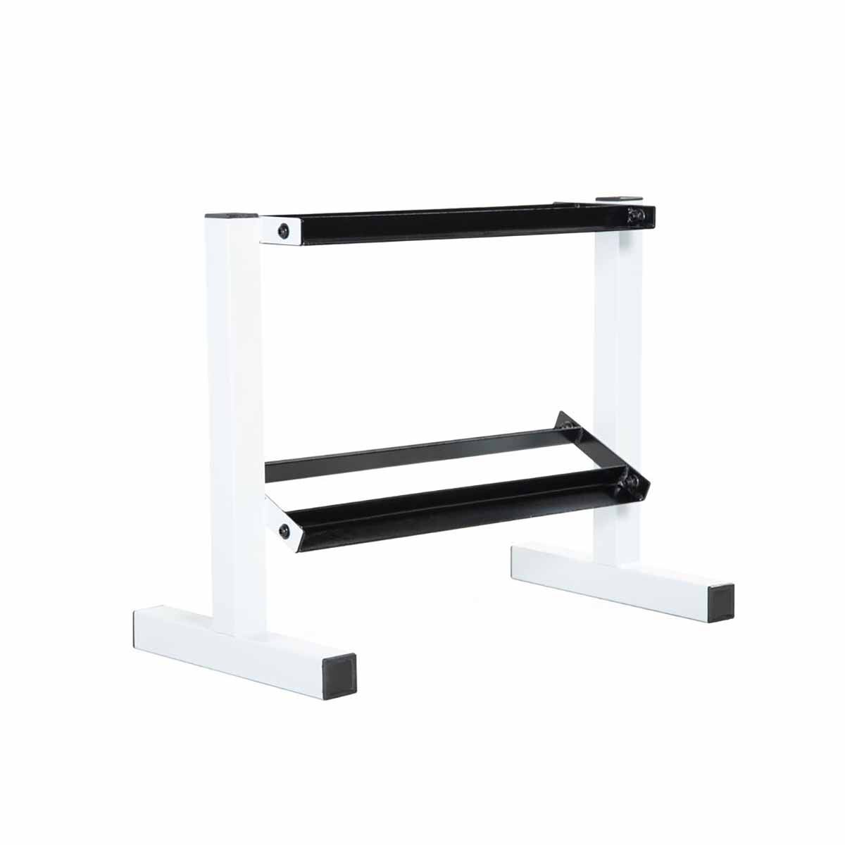 Cap 2-tier, 24" Dumbbell Stand-WHITE