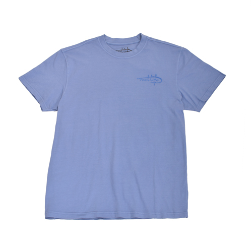 Reel Life Men's Short Sleeve Americana Flag Tee