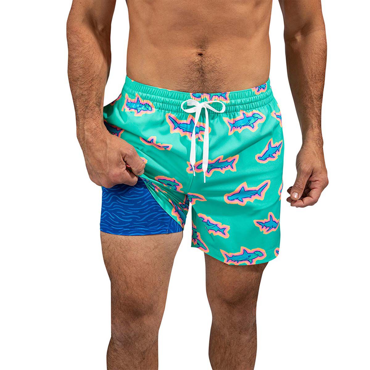 Chubbies Men's Apex Swimmers 5.5" Classic Lined Swim Trunk