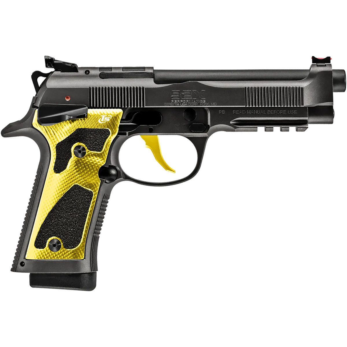 Beretta 92X PCO Full Size Frame Solar Flare 9mm Luger 18+1 4.90  Handgun