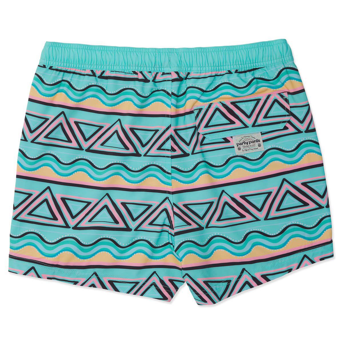 Party Pants Men's Fiesta Stripe Short