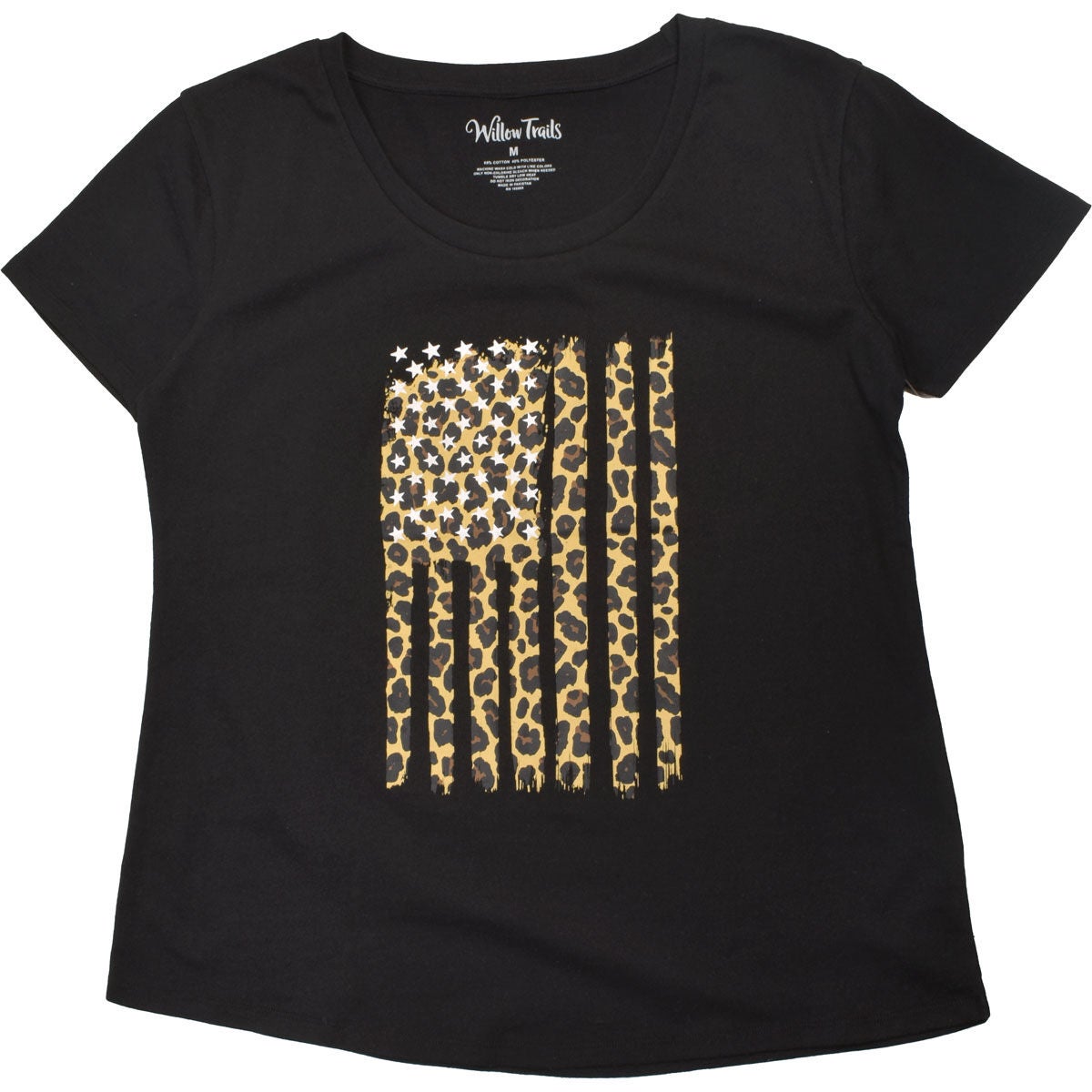 Staghorn River Women's Cheetah Flag Tee