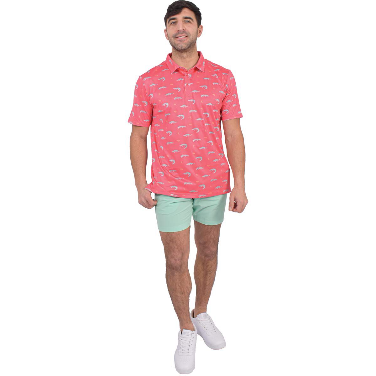 Aeroline Men's Short Sleeve Gator Polo