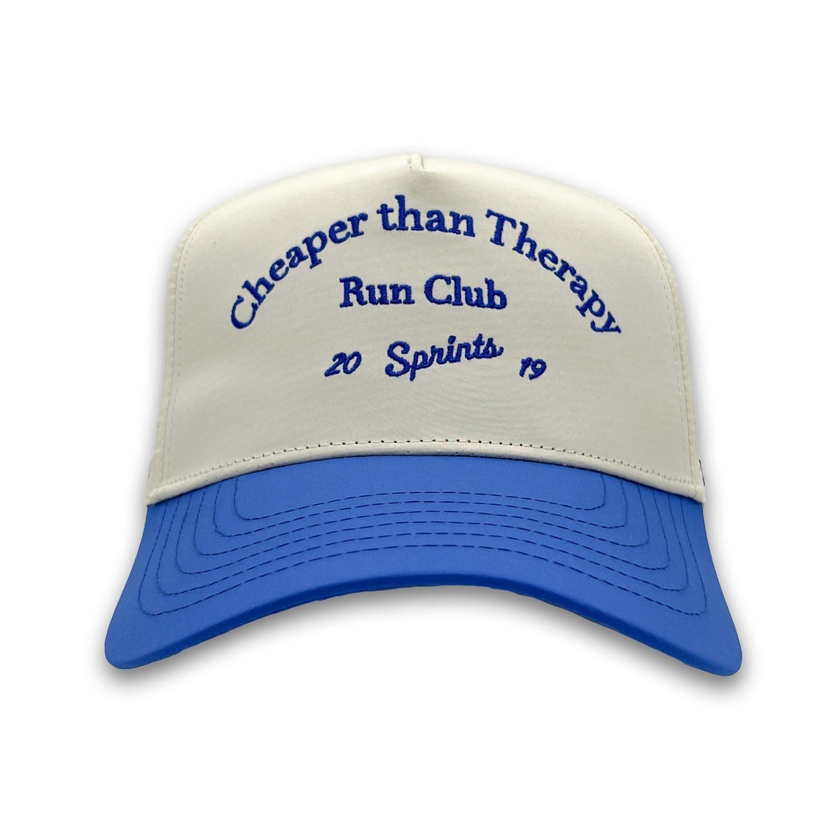 Sprints Unisex Cheaper Than Therapy Run Club Structured VP Hat