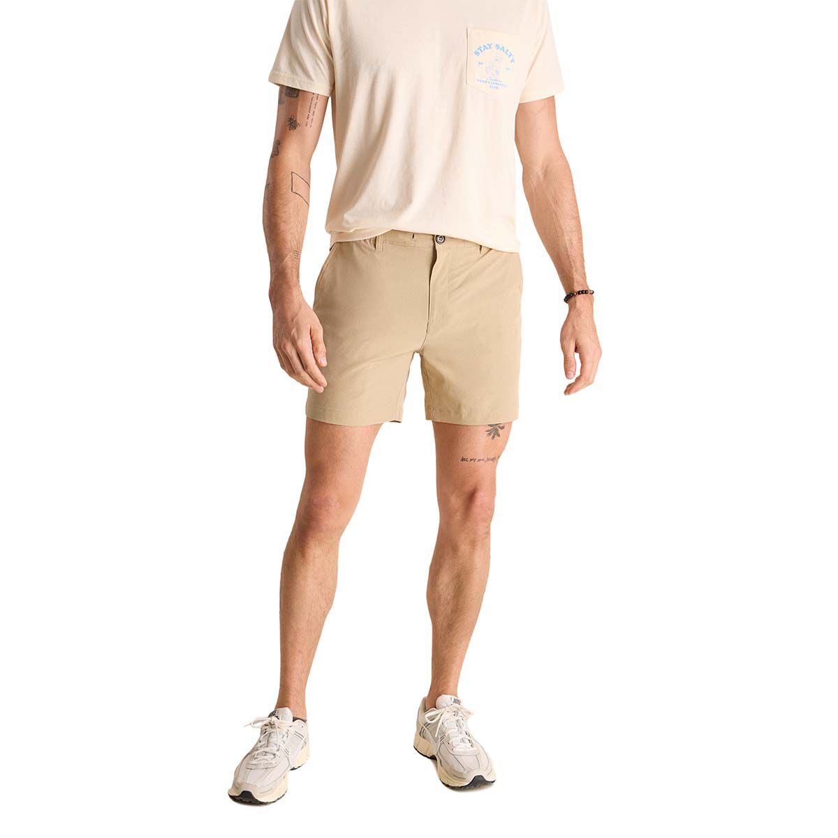 Chubbies Men's Laugh A Lattes 6" Heather Everywear Performance Short