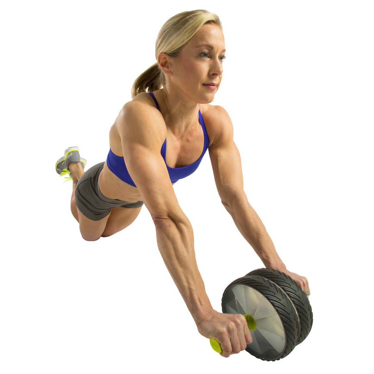 Go Fit Deluxe Dual Ab Wheel