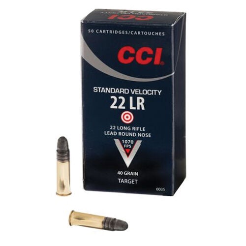 CCI 22LR 40 Grain LRN Standard Velocity Ammunition