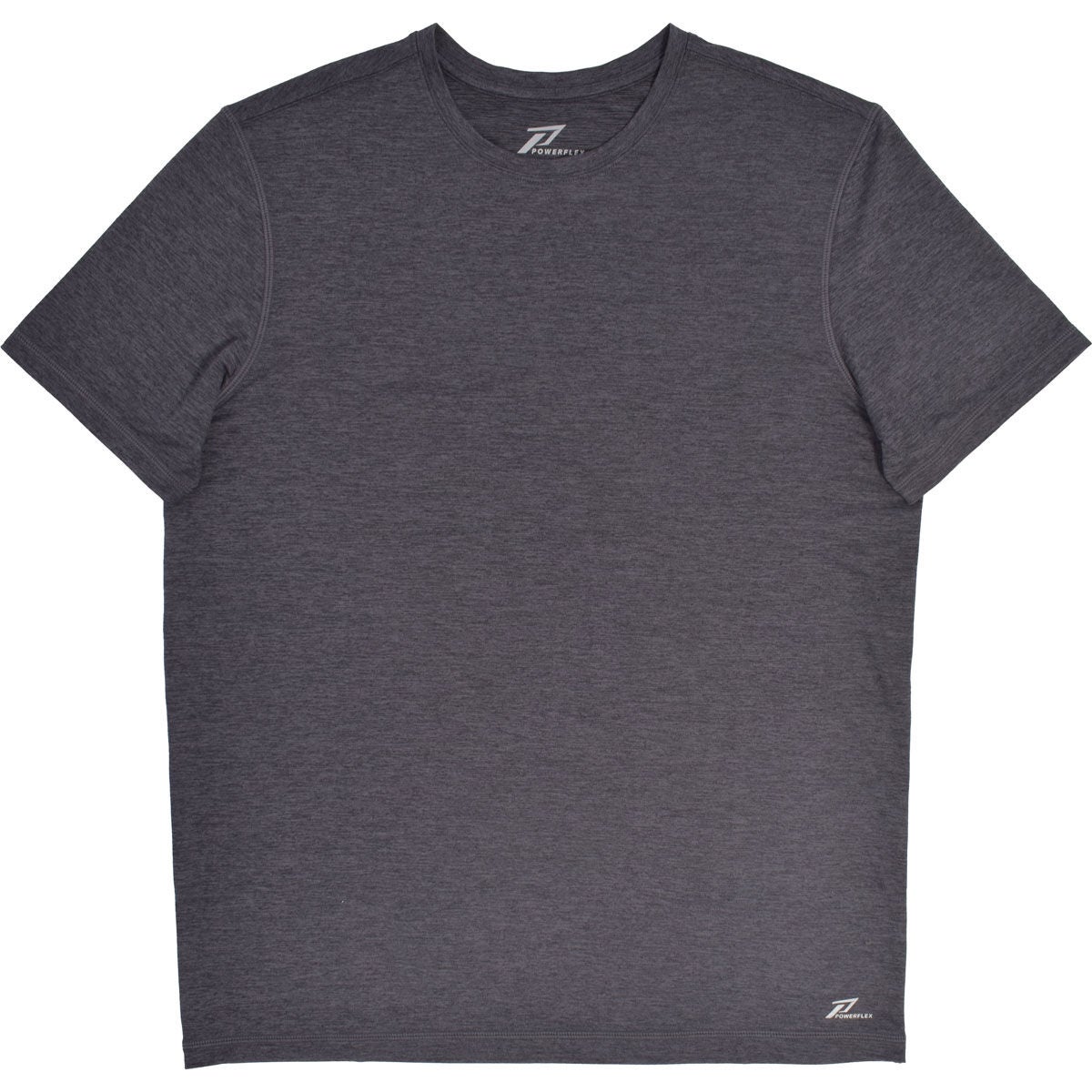 Powerflex Men's Black Dennis Soft Crew Tee