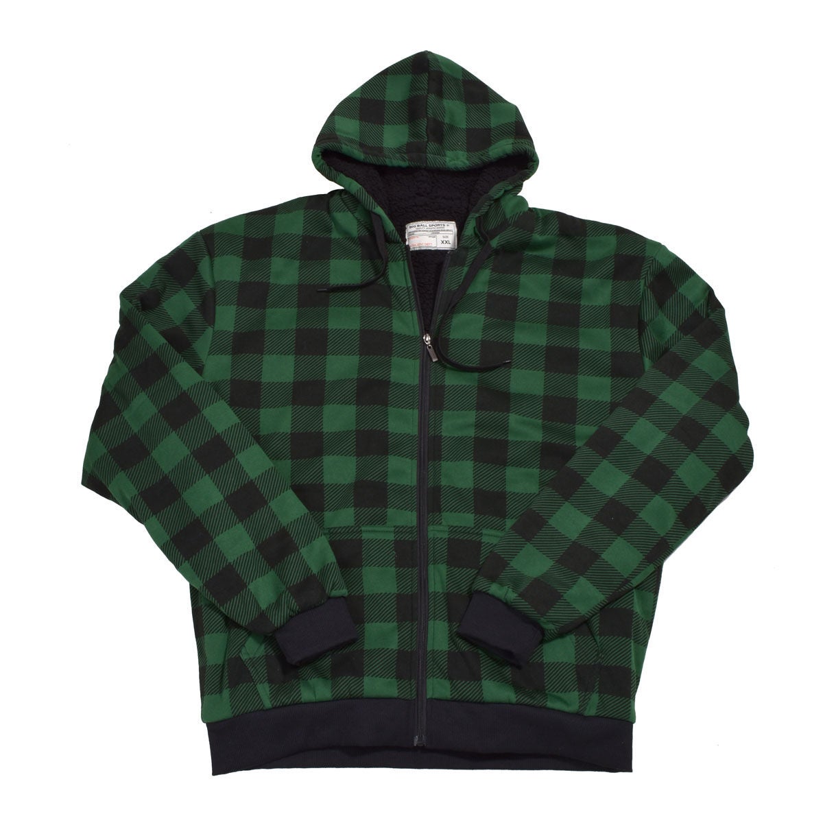 Big Ball Sports Men's Sherpa Full-Zip Jacket