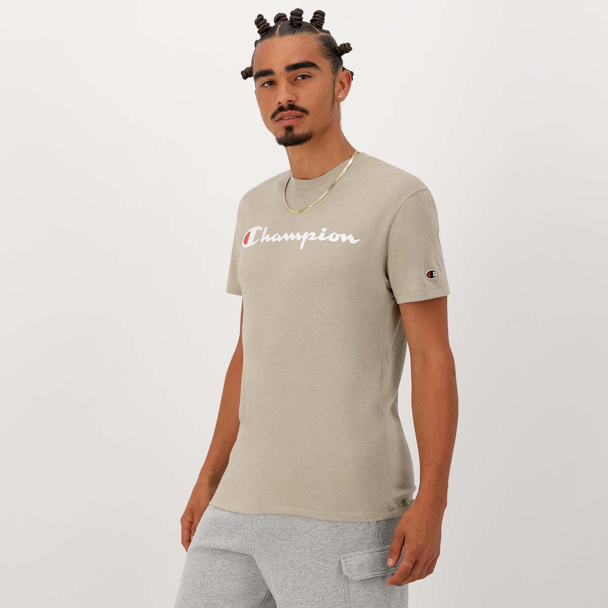 Champion Men's Graphic Powerblend Tee