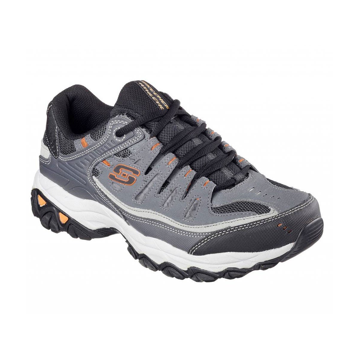 Skechers Qtr Cut Out Lace Up Trail Shoe W/Memory Foam