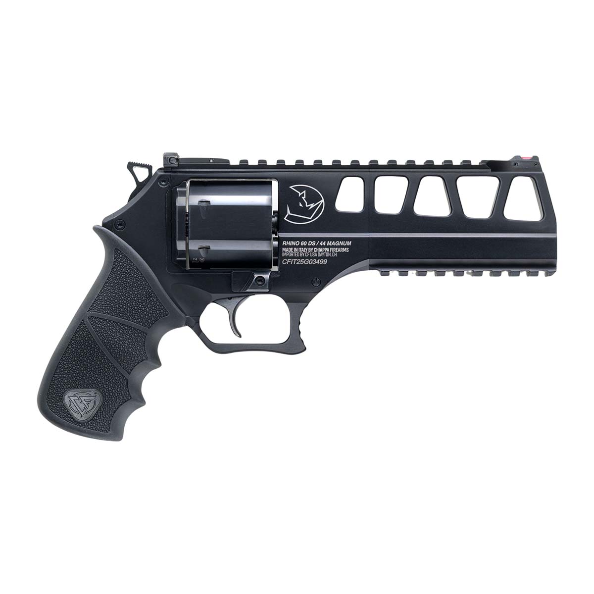 Chiappa 60DS L Frame 44MAG 6" 6R BLK Revolver