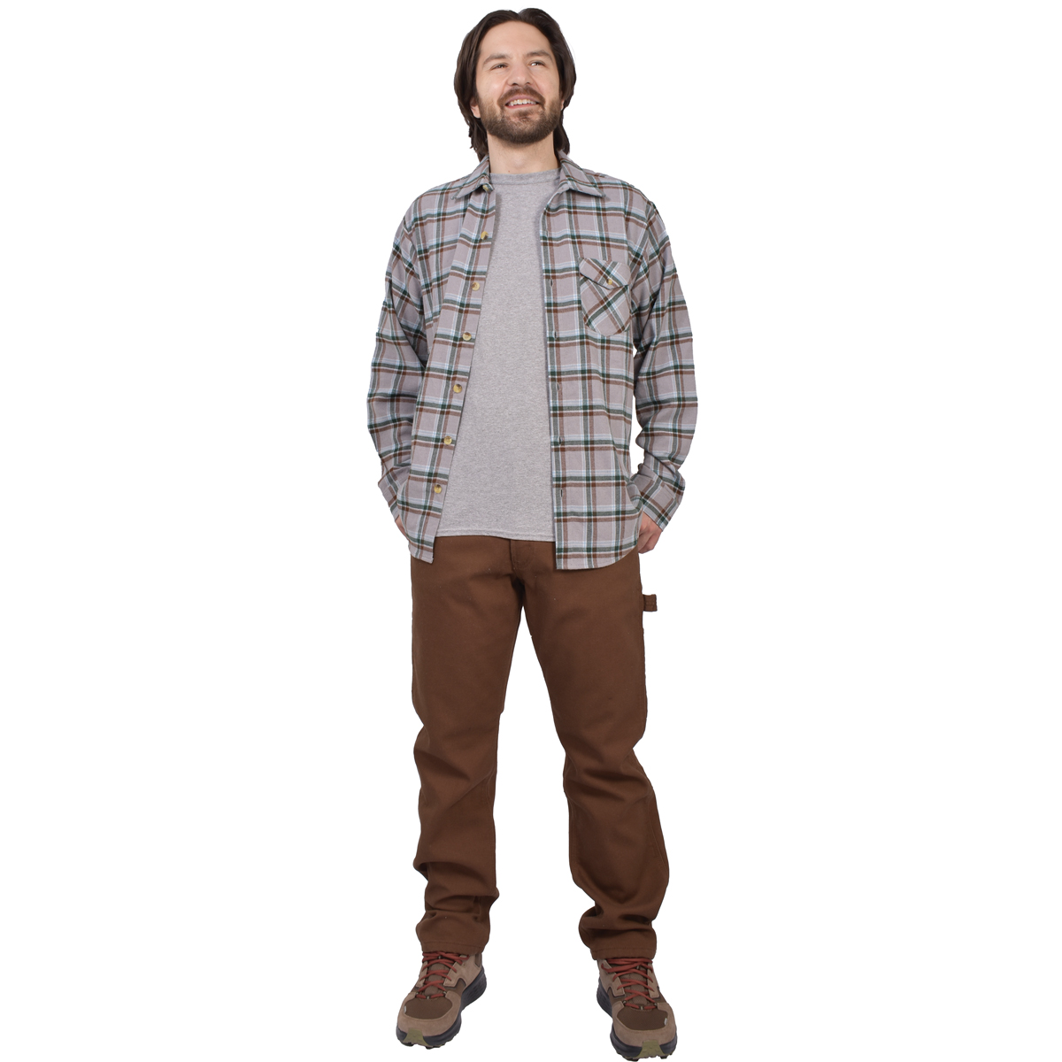 Canyon Creek Men's Plaid Flannel Shirt