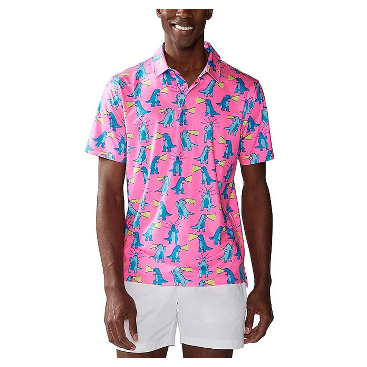 Chubbies Men's  Hear Me Roar (Performance Polo )