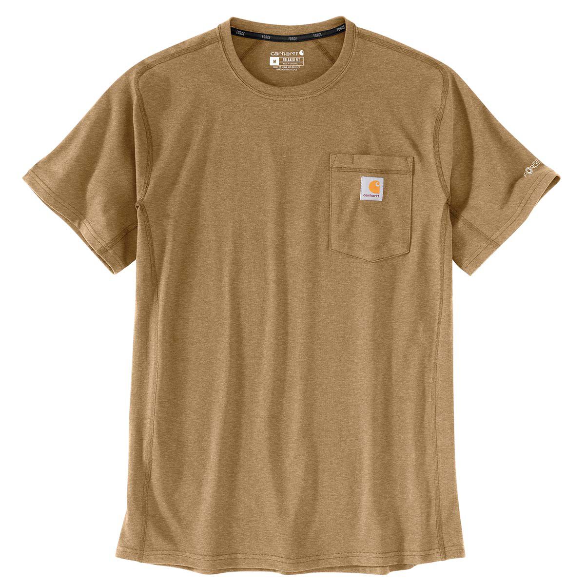 Carhartt Men's Force Midweight Short-Sleeve Pocket T-Shirt