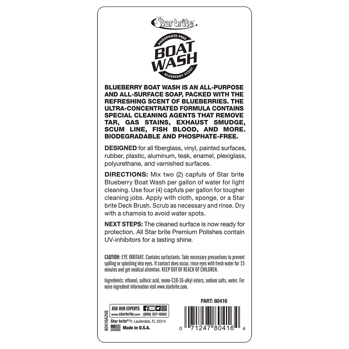 Starbrite Boat Wash - 16Oz