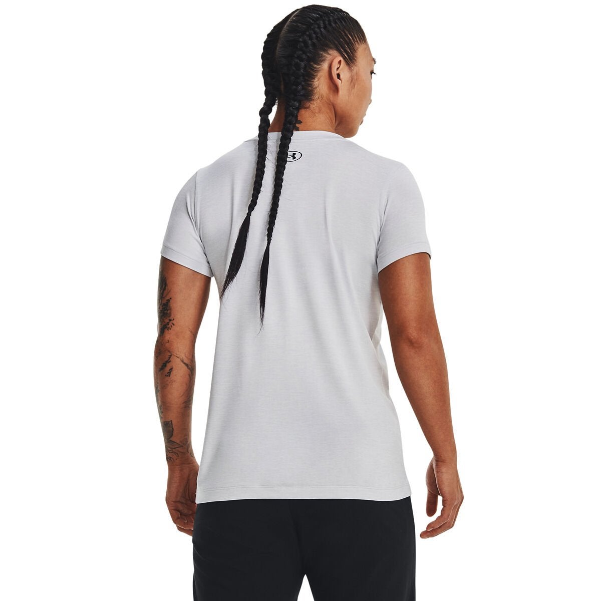Under Armour Women's Tech Twist Script Short Sleeve Crew Neck Tee