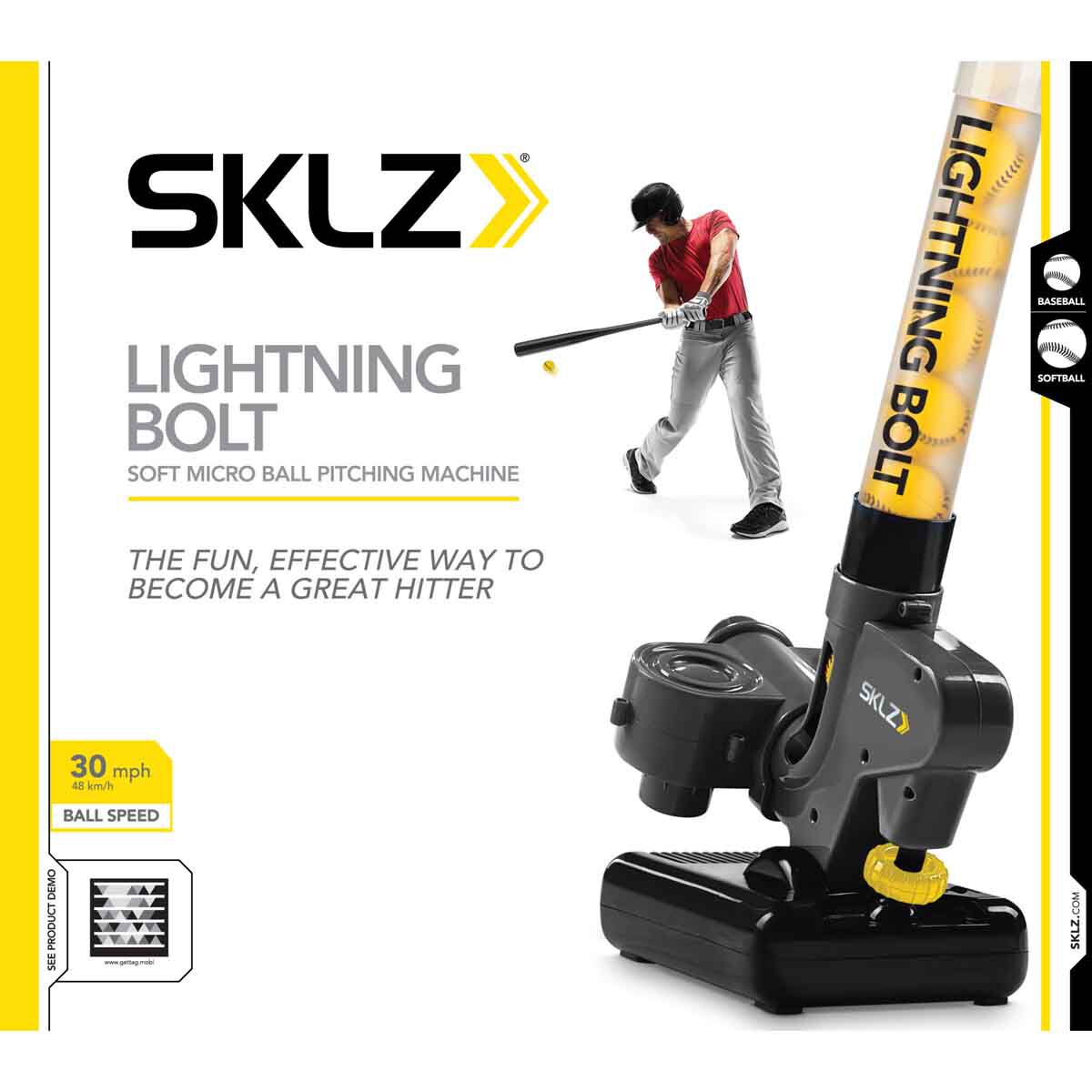 SKLZ Lightning Bolt Pro Pitching Machine