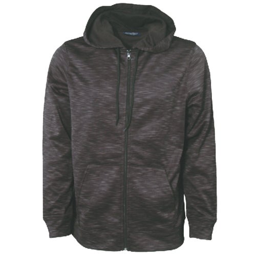 Aeroline Men's Long Sleeve Tech Fleece Full Zip Hoodie