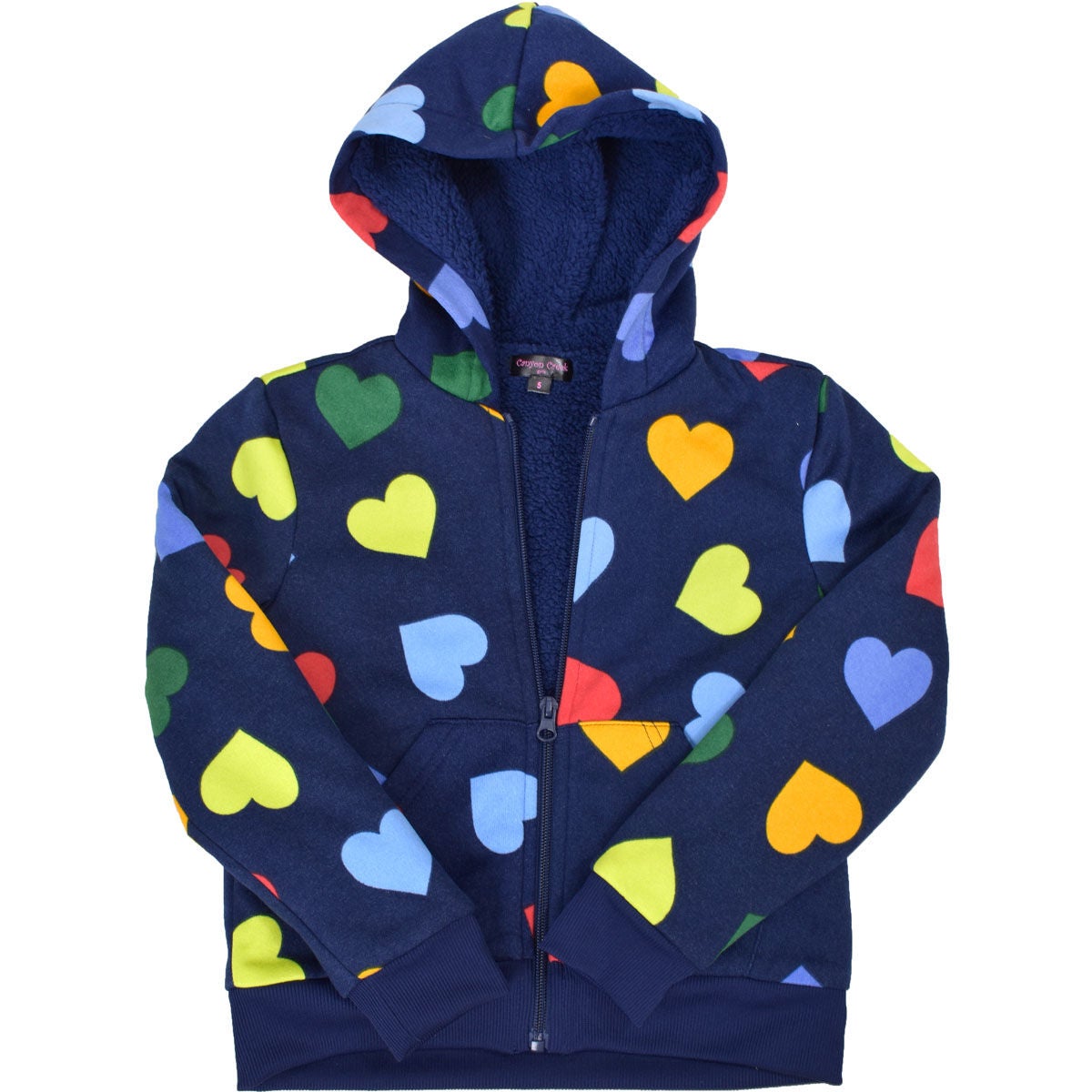 Canyon Creek Girls' Full Zip Sherpa