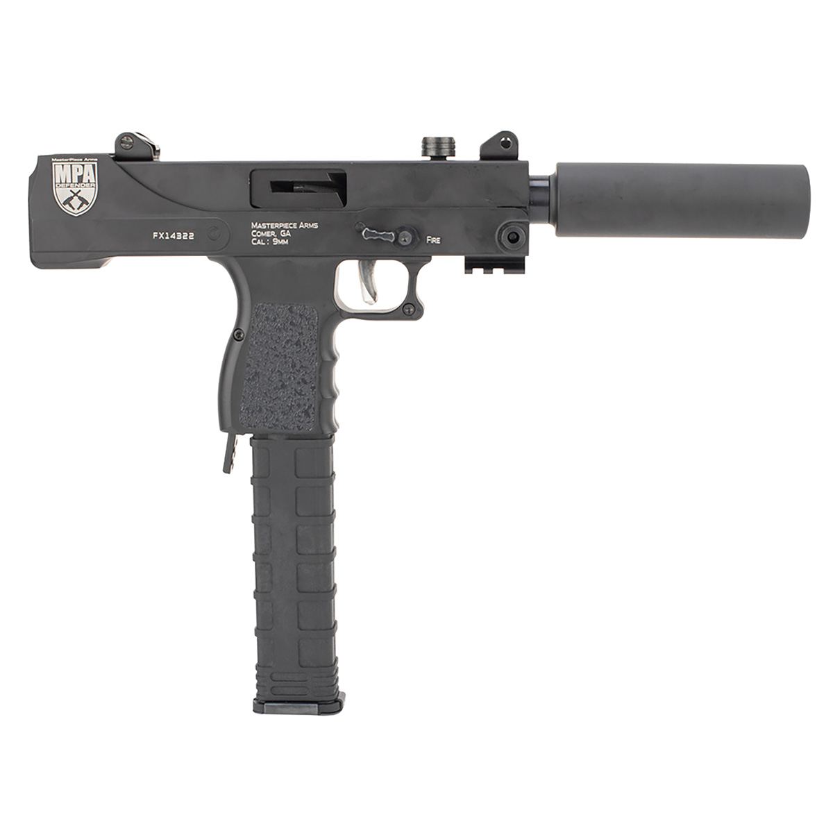 Masterpiece Arm 9 6" TB TC BRL EXT 30RD Handgun