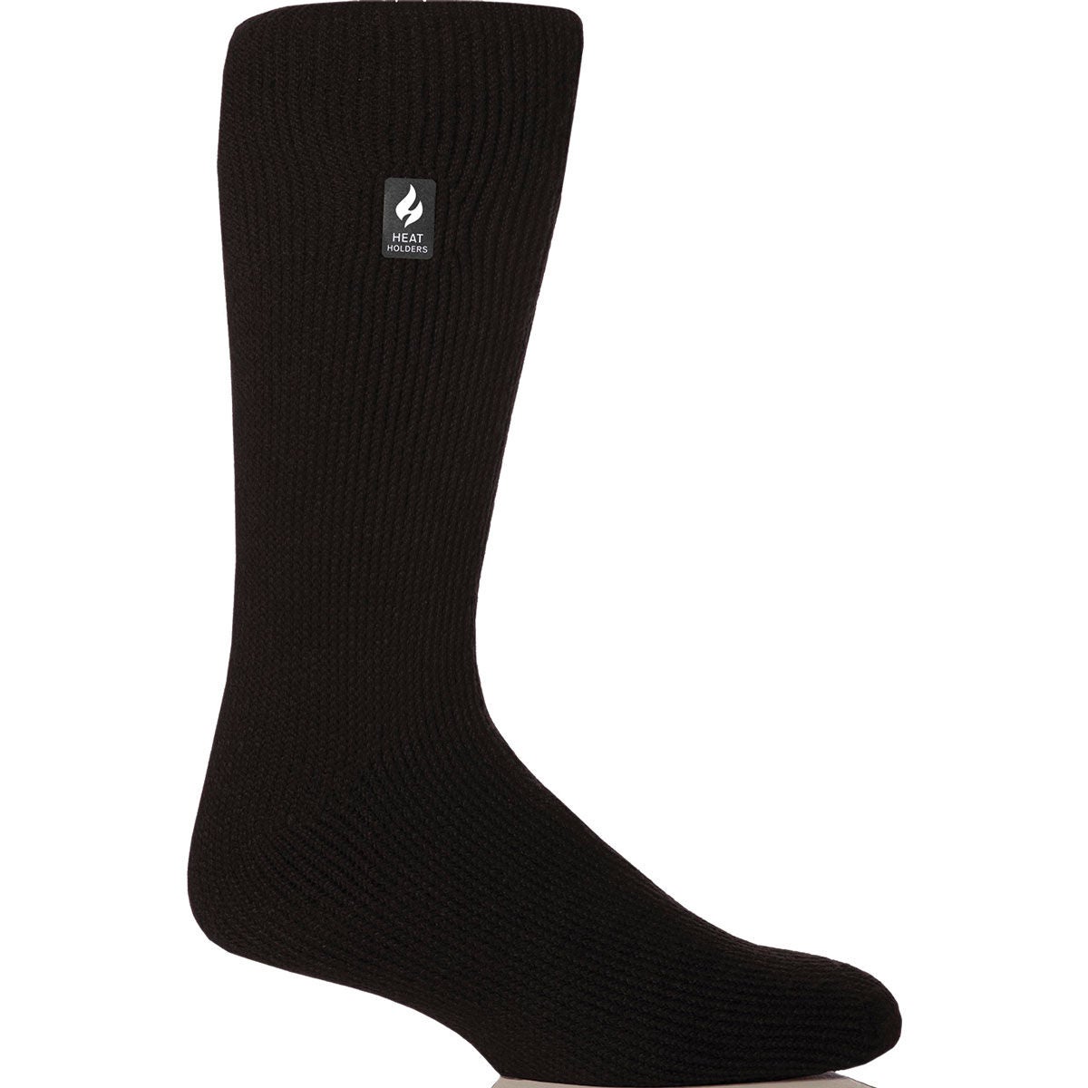 Heat Holders Lite Dunlin Crew Solid Black Socks