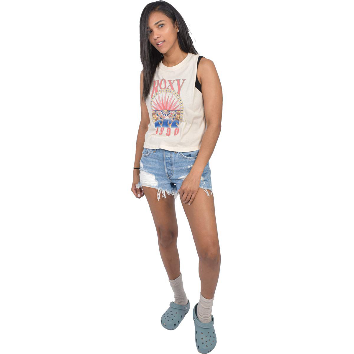 Roxy Women's Surfs Up Muscle Tank