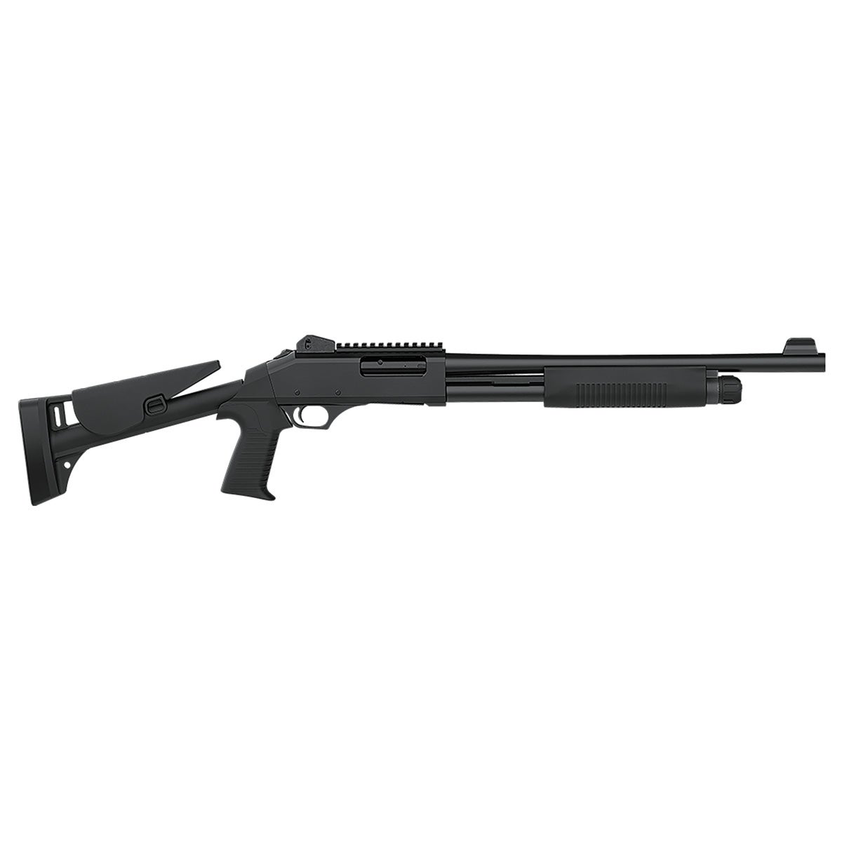 Dickinson 12/18.5 PUMP BLK 5+1 Shotgun