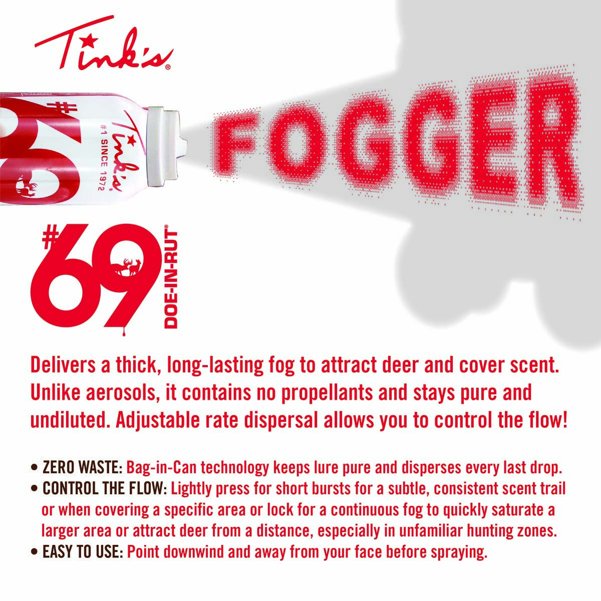 Tinks #69 Doe In Rut Fogger 5 Oz Scent