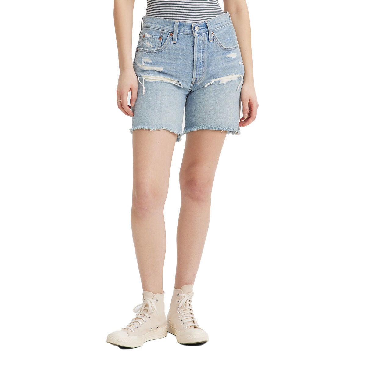 Levi's Women's 501 Mid Thigh Shorts