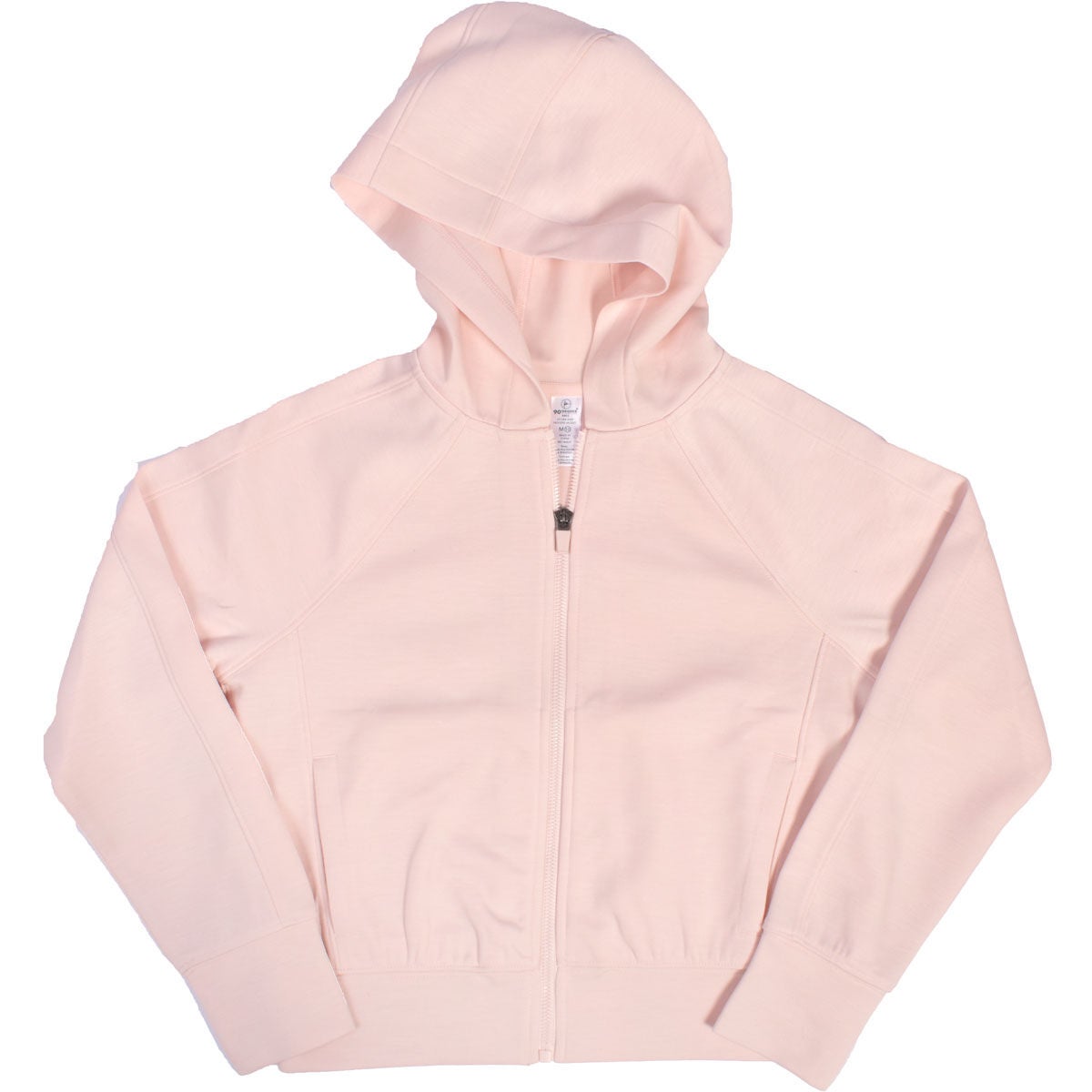 90 Degree Girl's Full Zip Scuba Hoodie