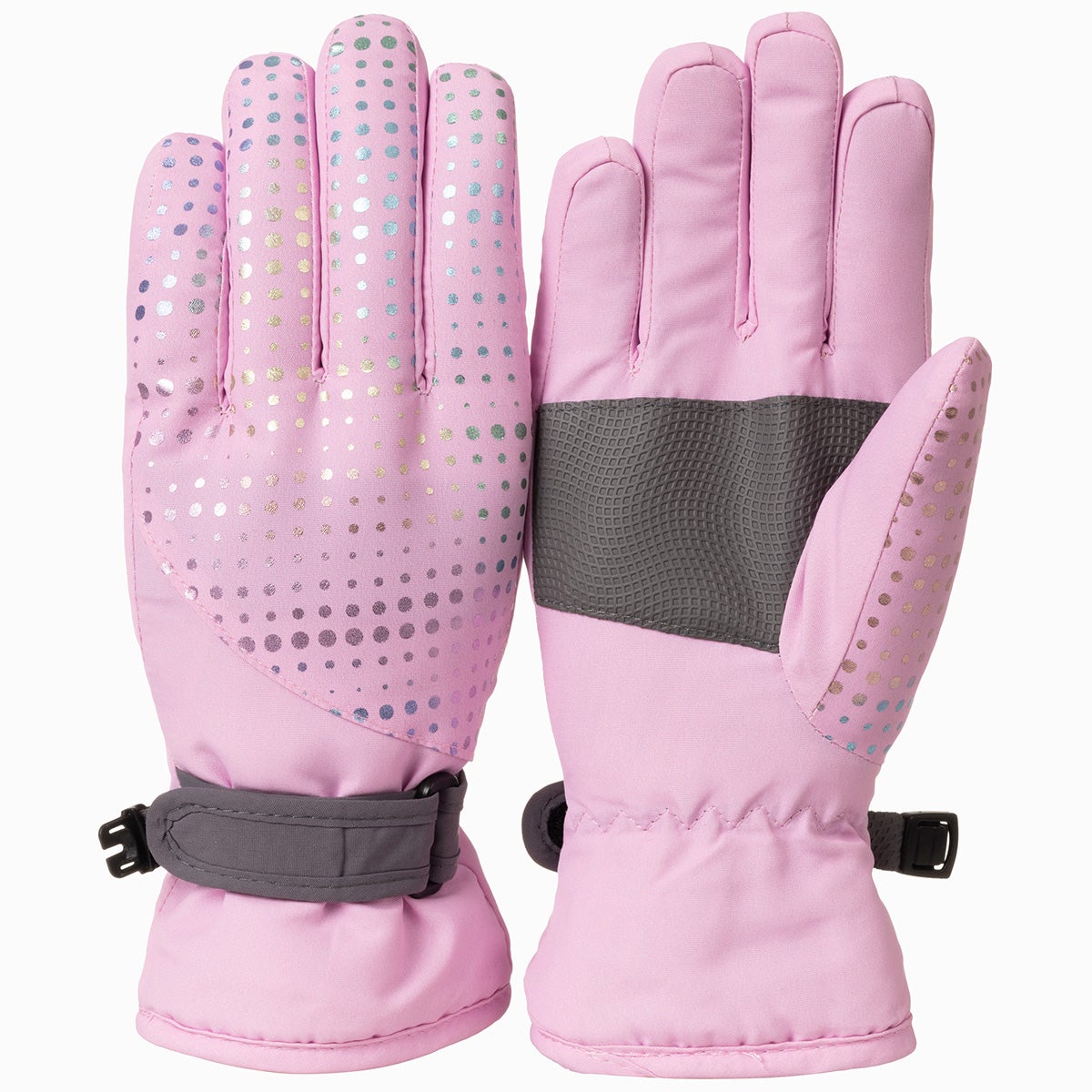 Huntworth Girls' Waterproof Ski Gloves