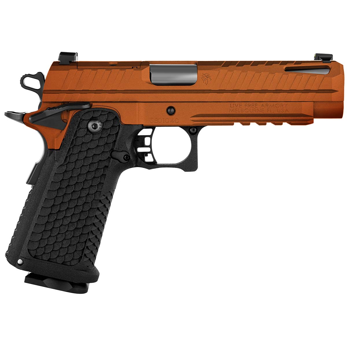 Live Free Armor Apollo 11 FS 9mm 4.9" Pistol