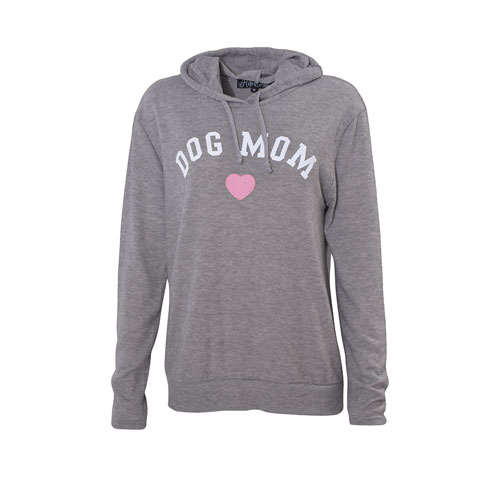 Flawless Women's Dog Mom With Heart Hacci Hoodie